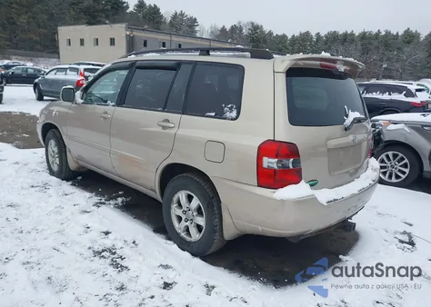 2004 Toyota Highlander V6 z USA, uszkodzony, nr VIN JTEEP21A440003750
